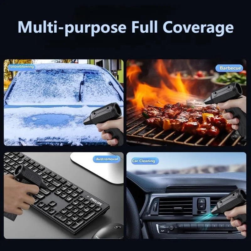 130000RPM Powerful Air Blower Turbo Jet Blower Brushless Motor Turbo Fan Jet Fan Cleaning Air Duster Blower Air Puissant Tool
