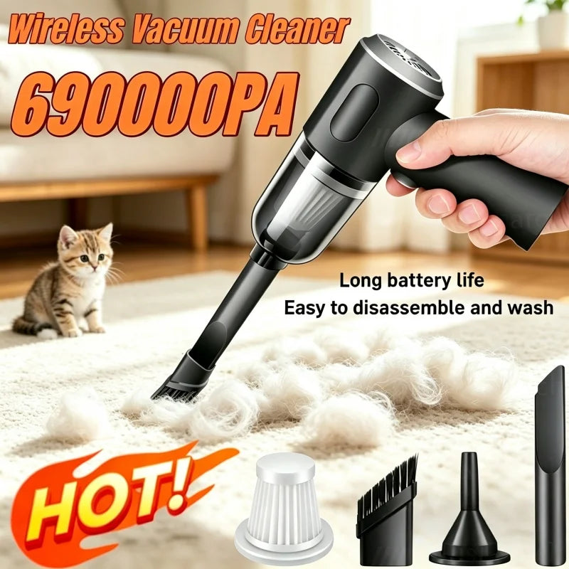 DualClean 2 en 1 – Aspirador y Soplador Portátil Sin Cables