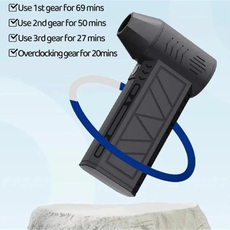 130000RPM Powerful Air Blower Turbo Jet Blower Brushless Motor Turbo Fan Jet Fan Cleaning Air Duster Blower Air Puissant Tool